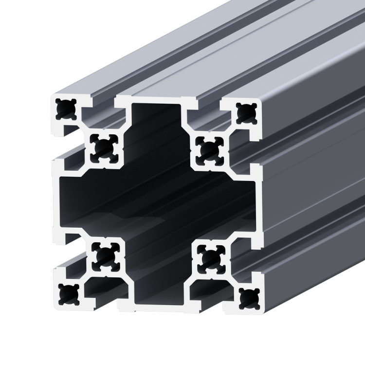 Profil plat aluminium noir 30x2x1000mm